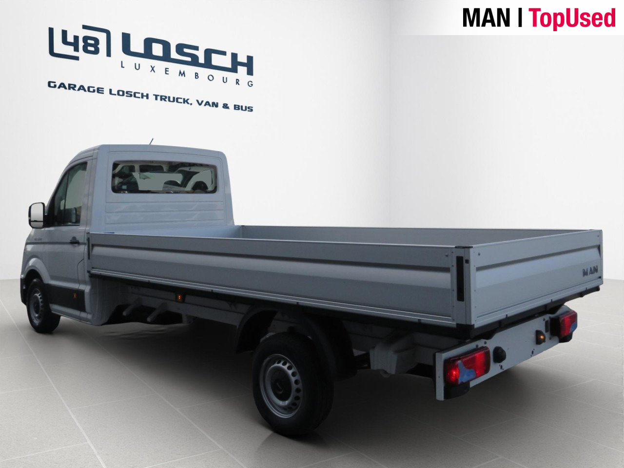 Új Platós kisteherautó MAN TGE 3.140 4X2F L4 SB EK Pritsche: 10 kép.