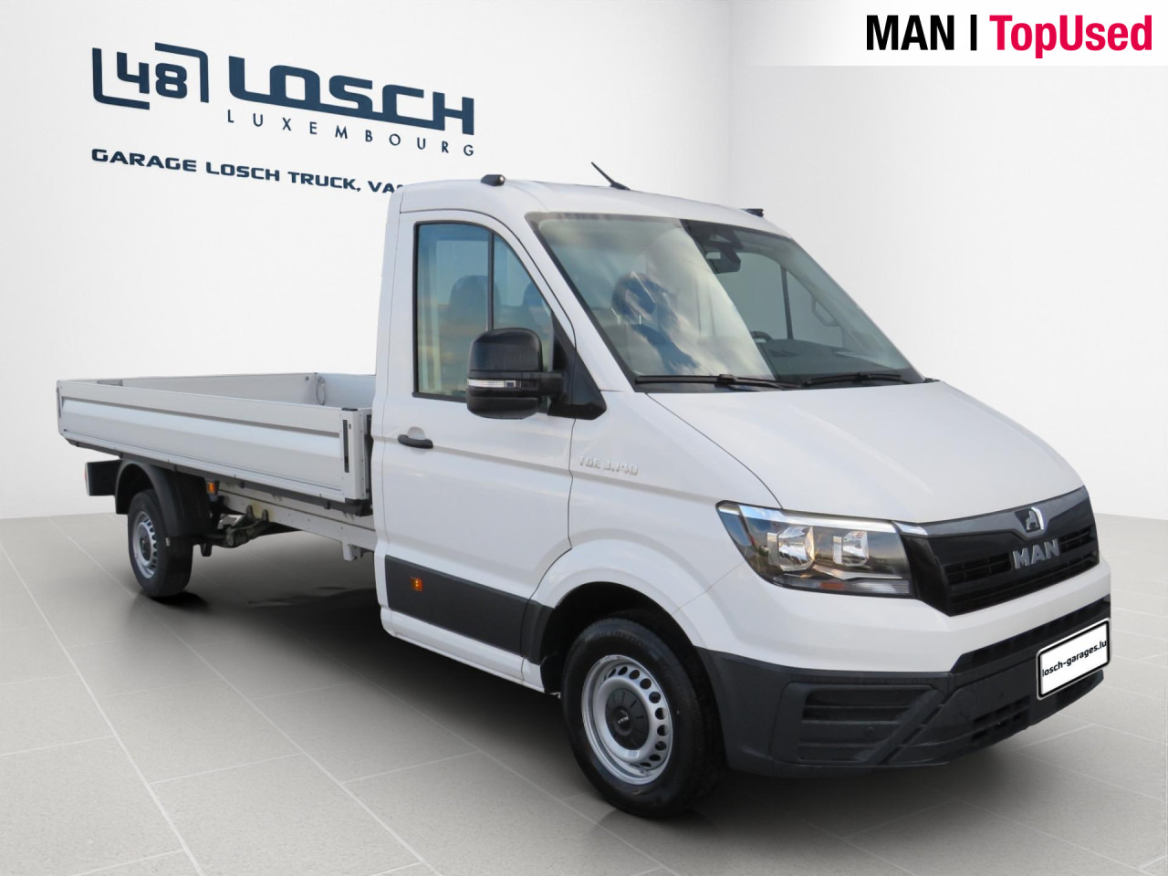 Új Platós kisteherautó MAN TGE 3.140 4X2F L4 SB EK Pritsche: 14 kép.