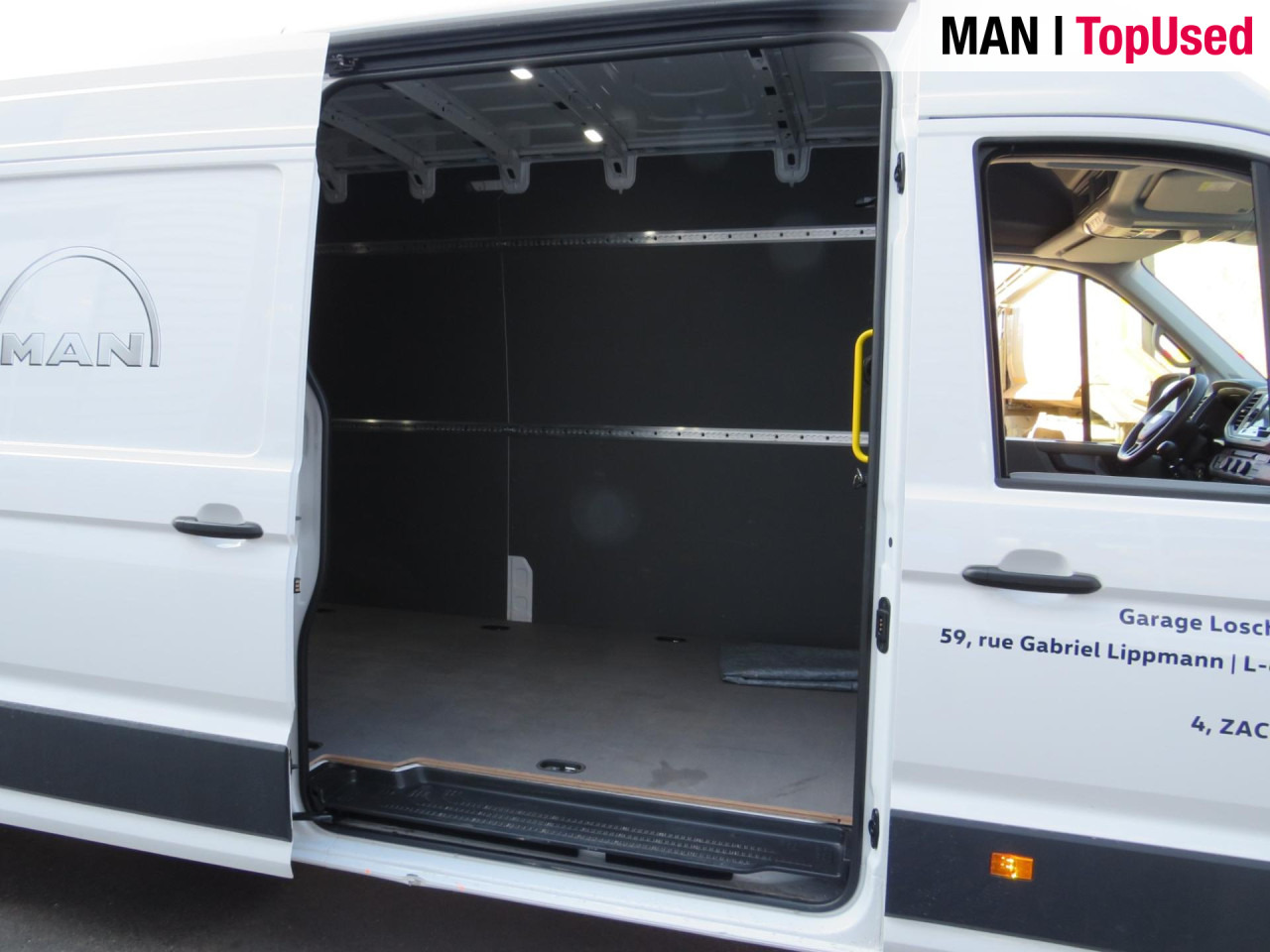 MAN TGE 3.140 4X2F L4H3 SB Kasten Klima ZV - Furgon: 5 kép. MAN TGE 3.140 4X2F L4H3 SB Kasten Klima ZV - Furgon: 5 kép.