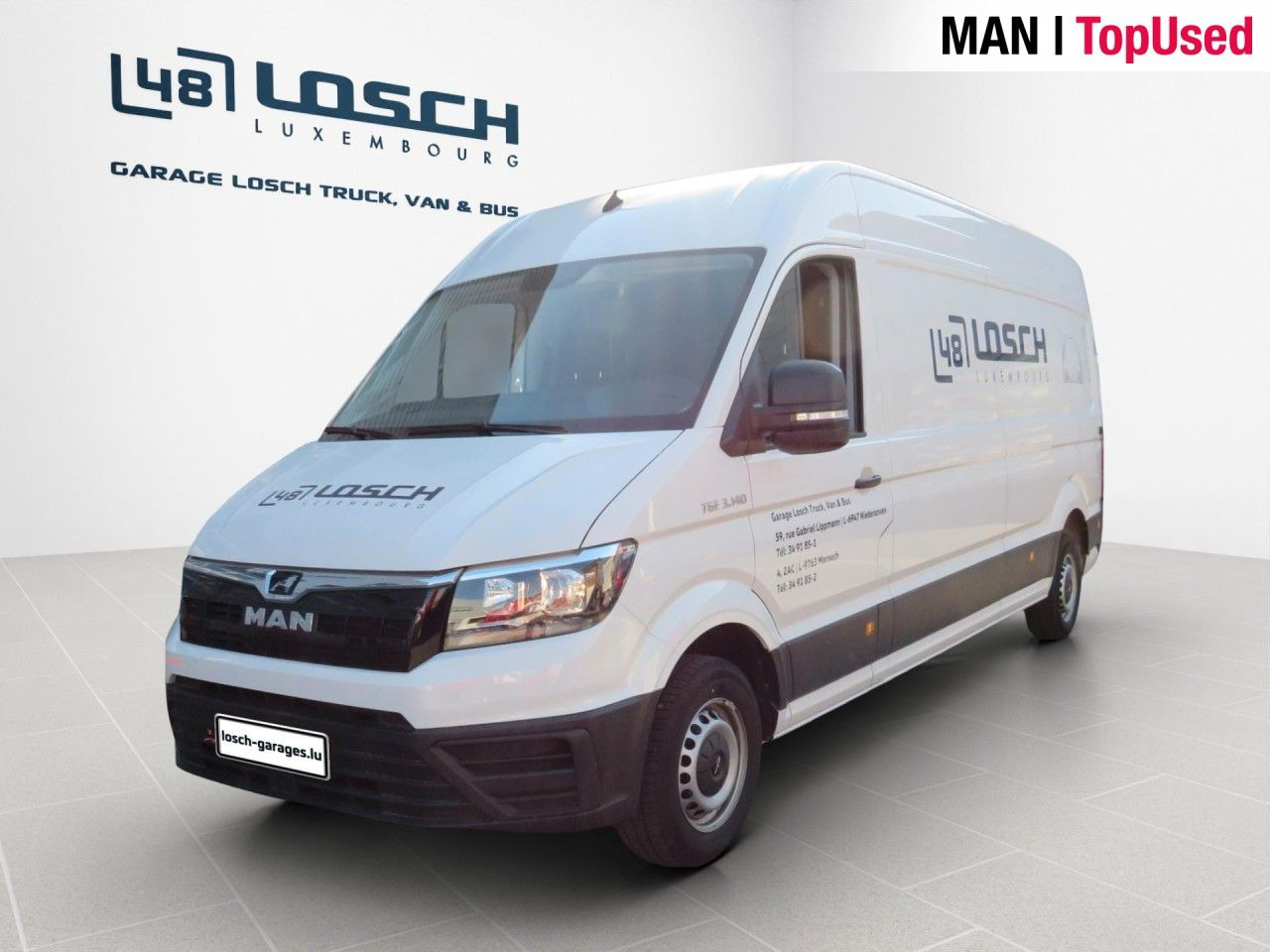 MAN TGE 3.140 4X2F L4H3 SB Kasten - Furgon: 1 kép. MAN TGE 3.140 4X2F L4H3 SB Kasten - Furgon: 1 kép.