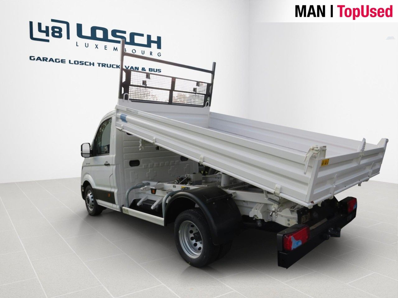 MAN TGE 6.160 4X2 L3 SB EK Kipper RWD MAN TGE 6.160 4X2 L3 SB EK Meiller-DSK RWD - Billenőplatós kisteherautó: 4 kép. MAN TGE 6.160 4X2 L3 SB EK Kipper RWD MAN TGE 6.160 4X2 L3 SB EK Meiller-DSK RWD - Billenőplatós kisteherautó: 4 kép.