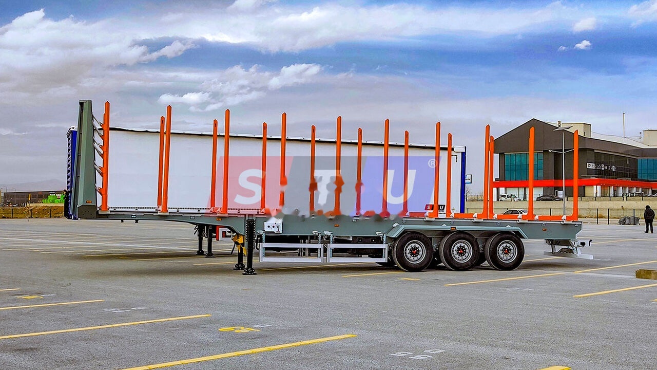 STU 1 UNIT STOCKS - 3 SAF AXLE TIMBER TRAILER - Rönkszállító félpótkocsi: 4 kép. STU 1 UNIT STOCKS - 3 SAF AXLE TIMBER TRAILER - Rönkszállító félpótkocsi: 4 kép.