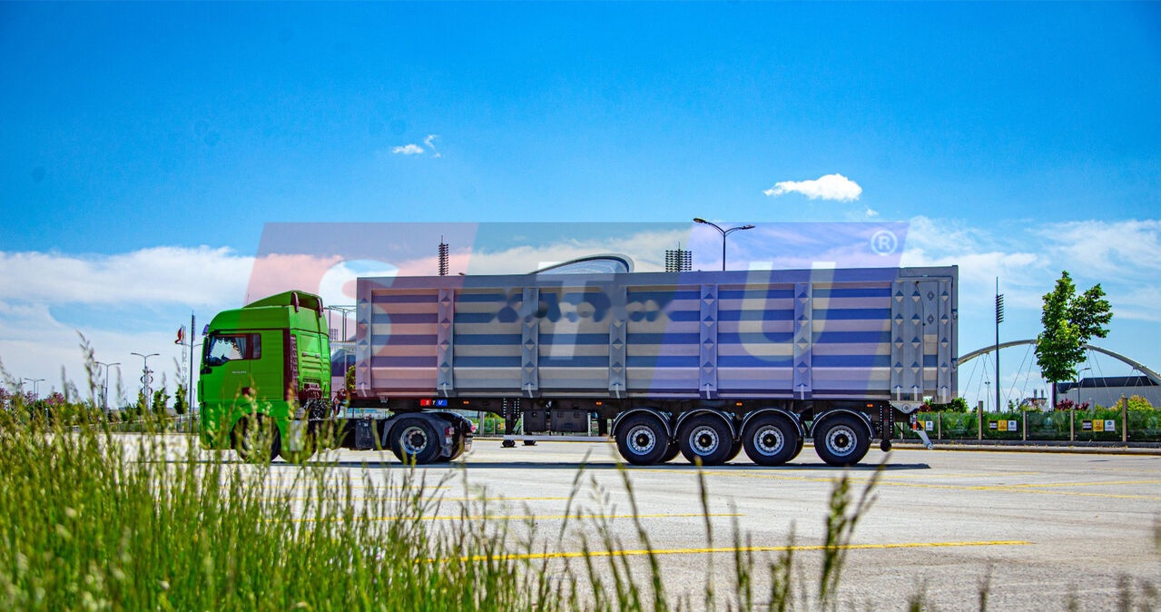 Új Félpótkocsi billenőplatós STU SCRAP TIPPER TRAILER / FROM 55 TO 81 M3: 23 kép.
