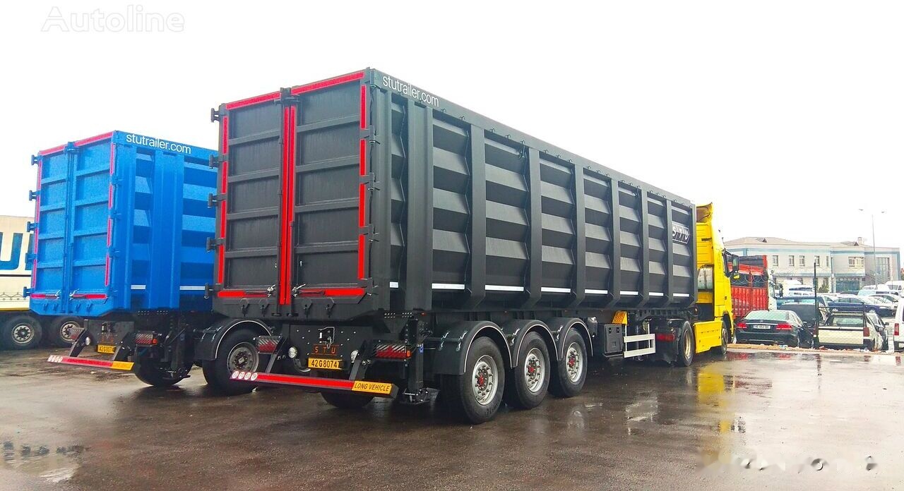 Új Félpótkocsi billenőplatós STU SCRAP TIPPER TRAILER / FROM 55 TO 81 M3: 15 kép.