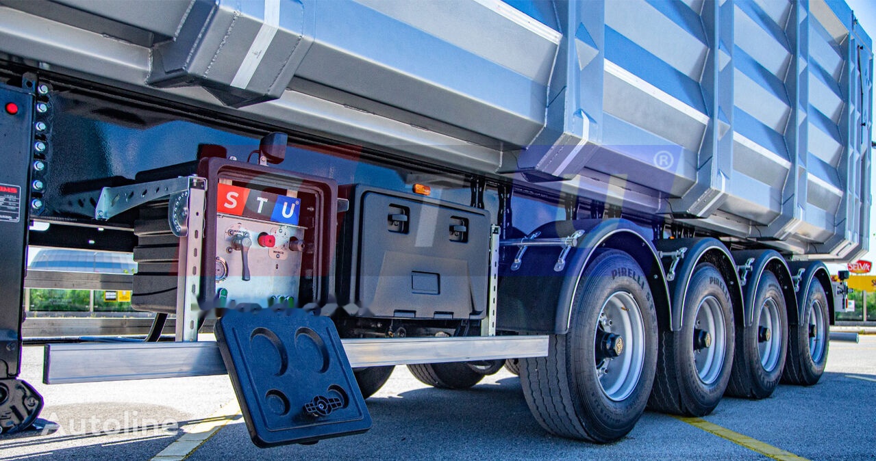 Új Félpótkocsi billenőplatós STU SCRAP TIPPER TRAILER / FROM 55 TO 81 M3: 37 kép.