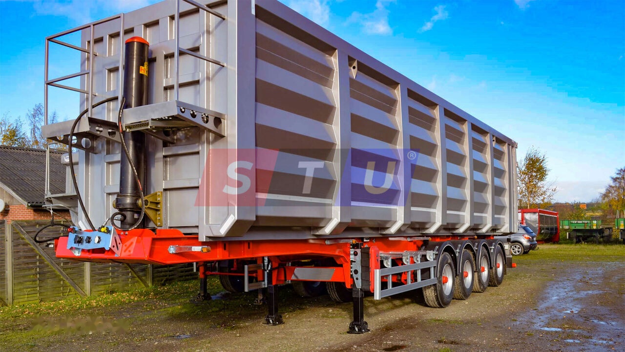 Új Félpótkocsi billenőplatós STU SCRAP TIPPER TRAILER / FROM 55 TO 81 M3: 20 kép.
