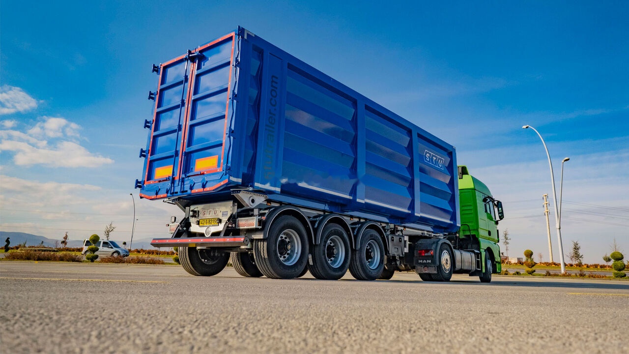 Új Félpótkocsi billenőplatós STU SCRAP TIPPER TRAILER / FROM 55 TO 81 M3: 6 kép.