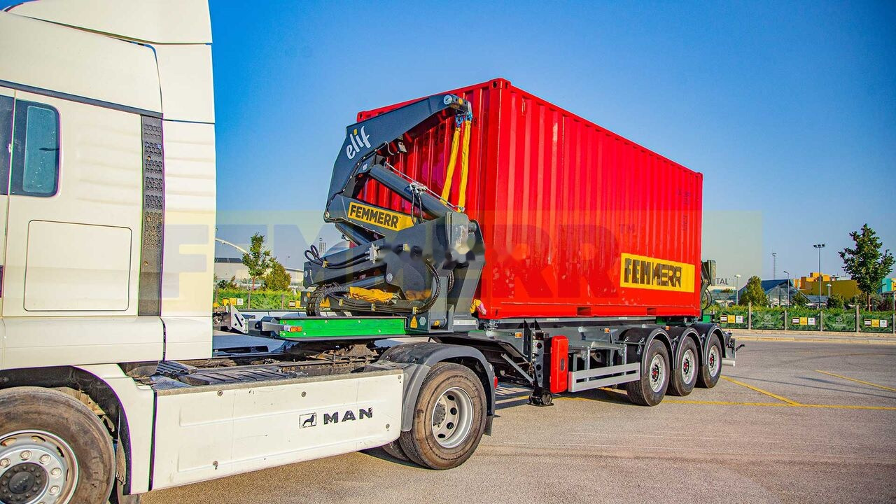 STU Side Lifter Trailer / Side Loader Trailer - Félpótkocsi cserefelépítményes: 5 kép. STU Side Lifter Trailer / Side Loader Trailer - Félpótkocsi cserefelépítményes: 5 kép.