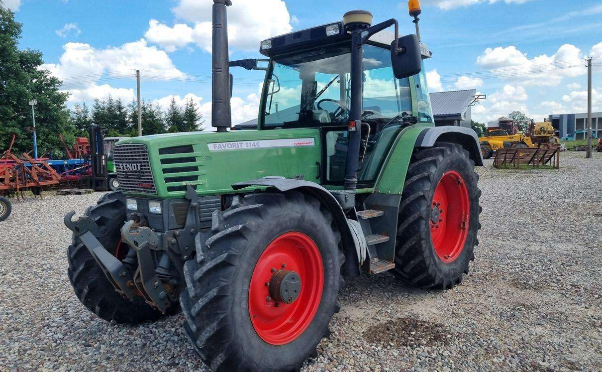 Fendt 514C - Traktor: 1 kép. Fendt 514C - Traktor: 1 kép.
