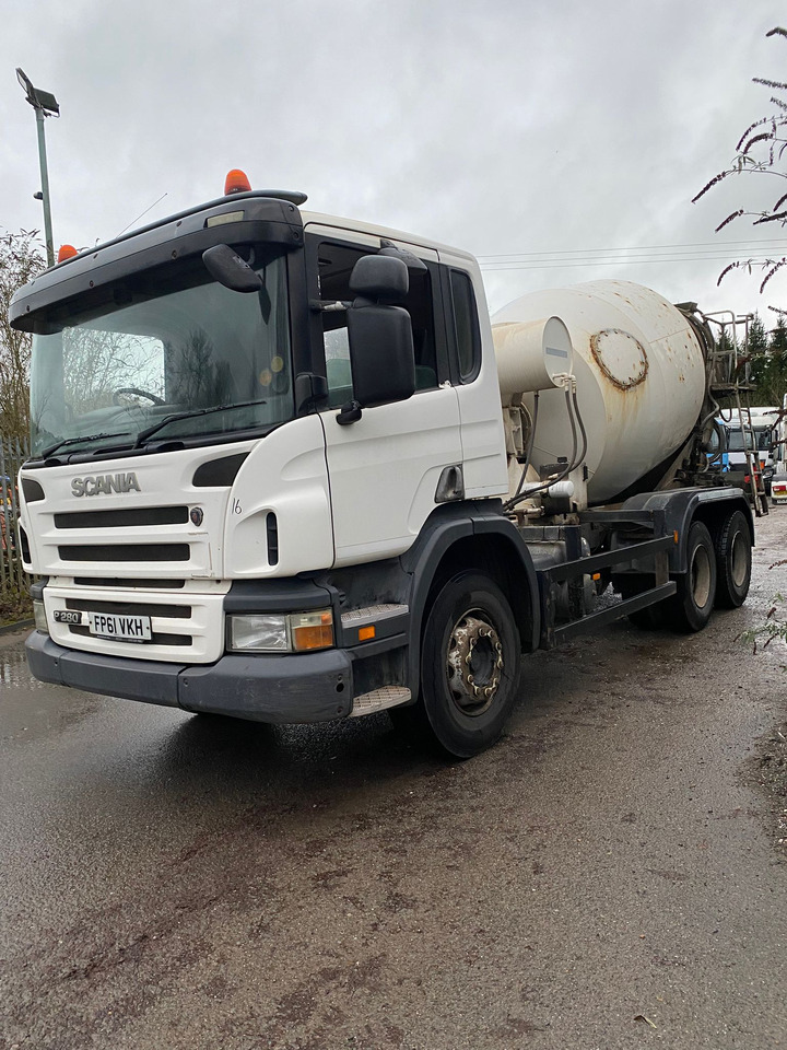 Scania P280 6x4 Concrete Mixer - Betonmixer: 1 kép. Scania P280 6x4 Concrete Mixer - Betonmixer: 1 kép.