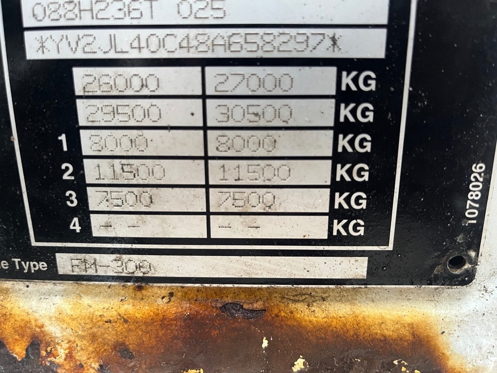 Volvo FM9 300 Euro 4 - Dobozos kisteherautó: 5 kép. Volvo FM9 300 Euro 4 - Dobozos kisteherautó: 5 kép.