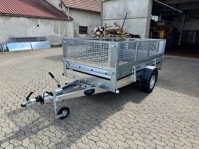 Brenderup 2300S Stahl 1,3 to. mit Laubgitter kippbar KV, 3010x1530x400mm - Autó utánfutó: 1 kép. Brenderup 2300S Stahl 1,3 to. mit Laubgitter kippbar KV, 3010x1530x400mm - Autó utánfutó: 1 kép.