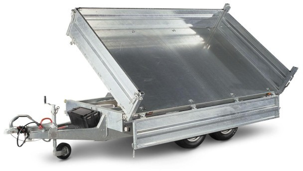 Brenderup 3-Seitenkipper, TT5325ATB2700, 2,7 to. H+E-Pumpe,325x180x35cm - Pótkocsi billenőplatós: 2 kép. Brenderup 3-Seitenkipper, TT5325ATB2700, 2,7 to. H+E-Pumpe,325x180x35cm - Pótkocsi billenőplatós: 2 kép.