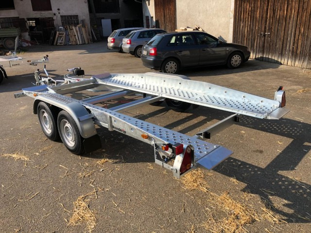 Brenderup Autotransportanhänger U120, AT3000LBTB, 3,0 to. 4000 x 2040 mm - Pótkocsi autószállító: 4 kép. Brenderup Autotransportanhänger U120, AT3000LBTB, 3,0 to. 4000 x 2040 mm - Pótkocsi autószállító: 4 kép.