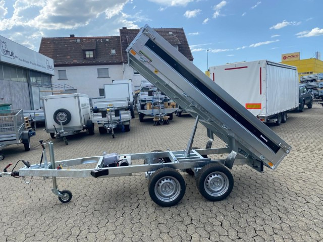 Brenderup Rückwärtskipper BT4260STB 2000, 2,0 to., E-Pumpe, 259x143x35cm - Pótkocsi billenőplatós: 5 kép. Brenderup Rückwärtskipper BT4260STB 2000, 2,0 to., E-Pumpe, 259x143x35cm - Pótkocsi billenőplatós: 5 kép.