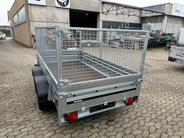 Brenderup Tieflader 2300S Stahl mit Laubgitter, 2,0 to. 3010x1530x400mm - Autó utánfutó: 5 kép. Brenderup Tieflader 2300S Stahl mit Laubgitter, 2,0 to. 3010x1530x400mm - Autó utánfutó: 5 kép.