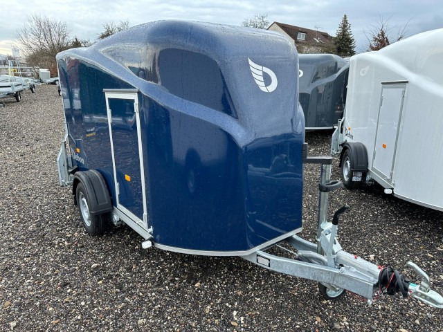 Cheval Liberte Debon Fourgon Cargo 2 Poly + Türe blau 1300 kg, 100 km/h, 300x155x168cm - Pótkocsi dobozos: 1 kép. Cheval Liberte Debon Fourgon Cargo 2 Poly + Türe blau 1300 kg, 100 km/h, 300x155x168cm - Pótkocsi dobozos: 1 kép.