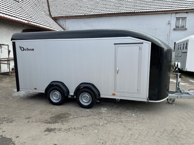 Cheval Liberte Debon Roadster 900 Alu + Türe 3500 kg, 100 km/h, 495x202x202cm - Pótkocsi dobozos: 3 kép. Cheval Liberte Debon Roadster 900 Alu + Türe 3500 kg, 100 km/h, 495x202x202cm - Pótkocsi dobozos: 3 kép.