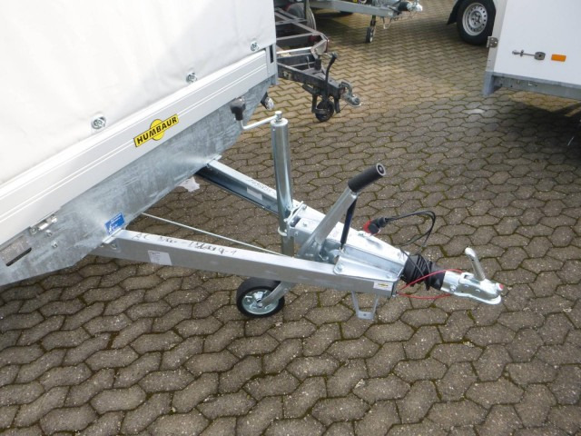 Humbaur HT 254118 Hochlader mit Plane 4100x1850x350mm - Autó utánfutó: 2 kép. Humbaur HT 254118 Hochlader mit Plane 4100x1850x350mm - Autó utánfutó: 2 kép.