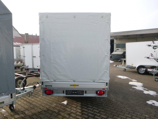 Humbaur HT 254118 Hochlader mit Plane 4100x1850x350mm - Autó utánfutó: 3 kép. Humbaur HT 254118 Hochlader mit Plane 4100x1850x350mm - Autó utánfutó: 3 kép.