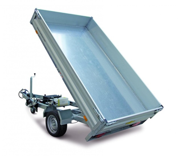 Humbaur HUK 132314 Heckkipper 1,3 t. 2300 x 1400 x 300mm - Pótkocsi billenőplatós: 1 kép. Humbaur HUK 132314 Heckkipper 1,3 t. 2300 x 1400 x 300mm - Pótkocsi billenőplatós: 1 kép.