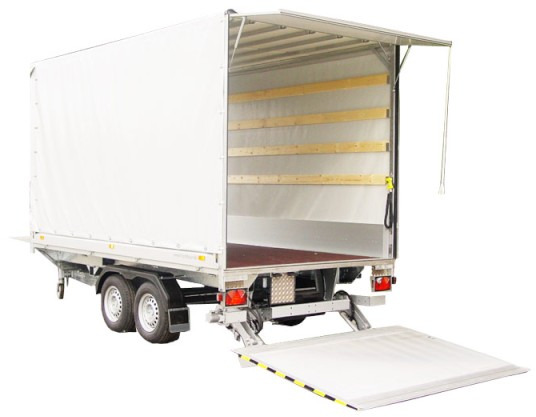 Humbaur Hebebühnenanhänger HK 35 45 22 V-Deichsel, 3,5 to. 4180 x 2135 x 2085 mm - Pótkocsi dobozos: 2 kép. Humbaur Hebebühnenanhänger HK 35 45 22 V-Deichsel, 3,5 to. 4180 x 2135 x 2085 mm - Pótkocsi dobozos: 2 kép.