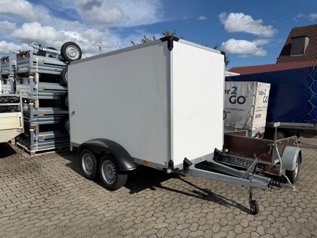 Humbaur Koffer HK 203015-18P, 2,0 to. 3040x1510x2000mm, 100 km/h - Pótkocsi dobozos: 1 kép. Humbaur Koffer HK 203015-18P, 2,0 to. 3040x1510x2000mm, 100 km/h - Pótkocsi dobozos: 1 kép.