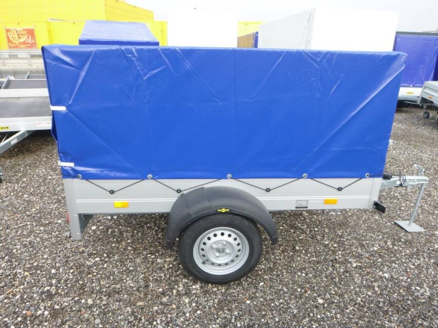 Humbaur Startrailer H 752010 mit Hochplane 750 kg 2050x1095x300mm - Autó utánfutó: 4 kép. Humbaur Startrailer H 752010 mit Hochplane 750 kg 2050x1095x300mm - Autó utánfutó: 4 kép.