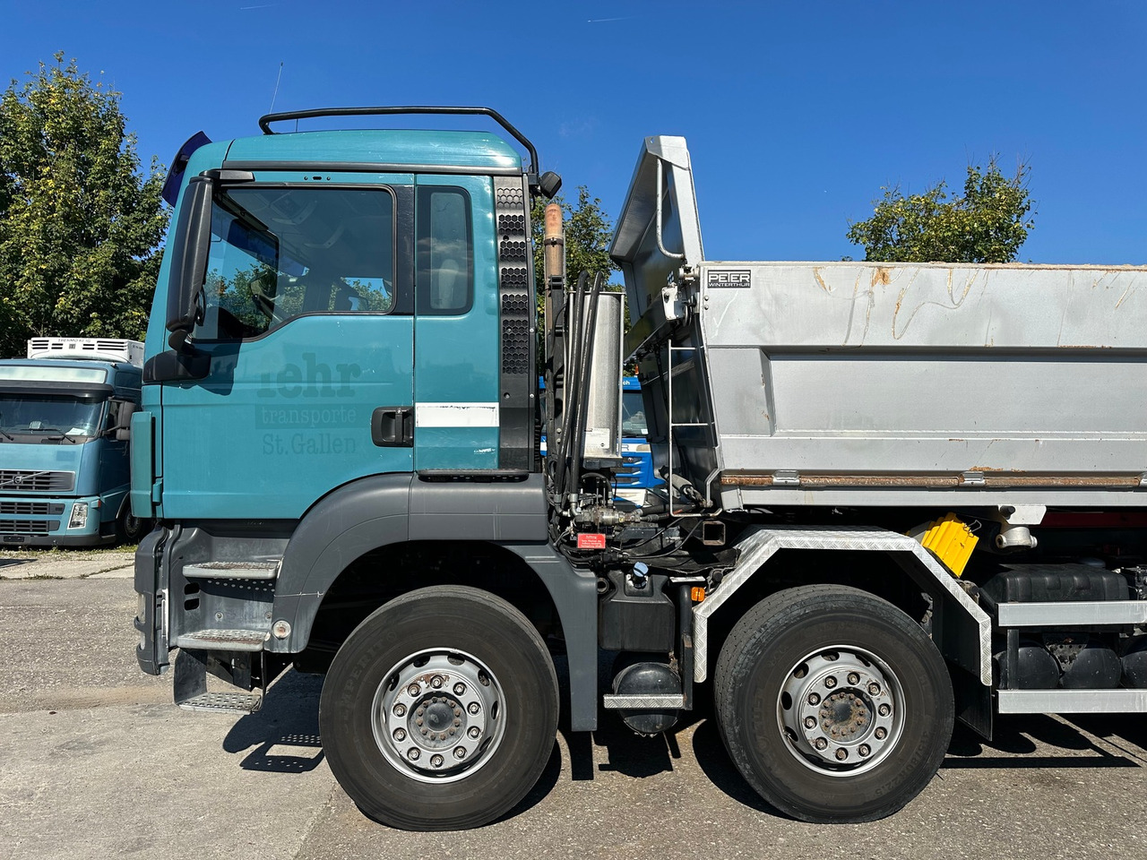 MAN TGS 35.480 8x4 Wechselsistem - Billenőplatós teherautó: 5 kép. MAN TGS 35.480 8x4 Wechselsistem - Billenőplatós teherautó: 5 kép.