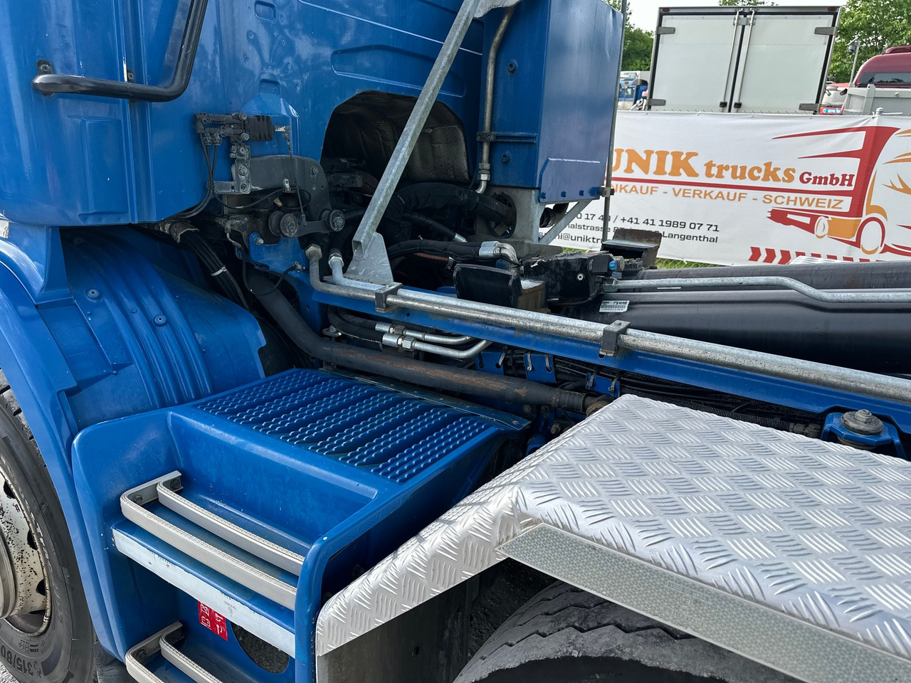 Horgos rakodó teherautó SCANIA G450 8x4 Abrollkipper: 11 kép.
