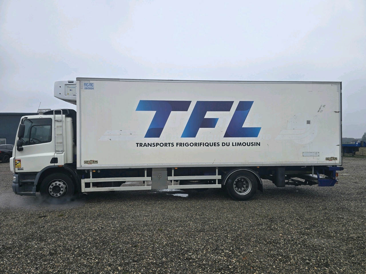 DAF CF75.310 - Hűtős teherautó: 4 kép. DAF CF75.310 - Hűtős teherautó: 4 kép.