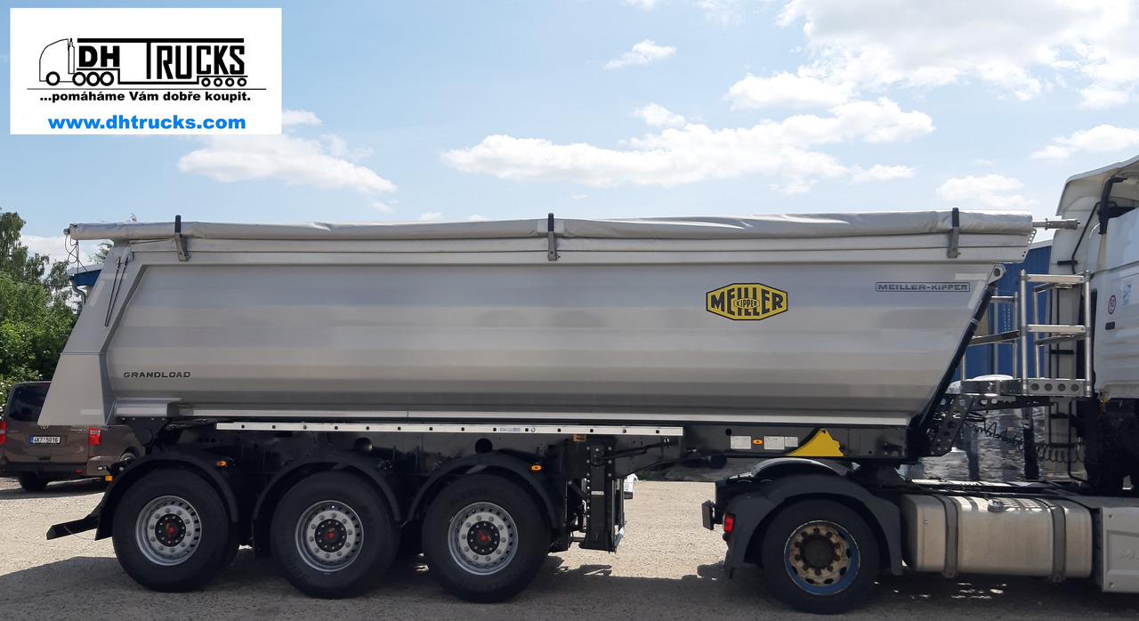 MEILLER 26 m3 / 2x ZVEDACÍ NÁPRAVA * 2x LIFTACHSE / BRZDA FINIŠERU * FERTIGERBREMSE / WABCO SmartBoard - Pótkocsi billenőplatós: 4 kép. MEILLER 26 m3 / 2x ZVEDACÍ NÁPRAVA * 2x LIFTACHSE / BRZDA FINIŠERU * FERTIGERBREMSE / WABCO SmartBoard - Pótkocsi billenőplatós: 4 kép.