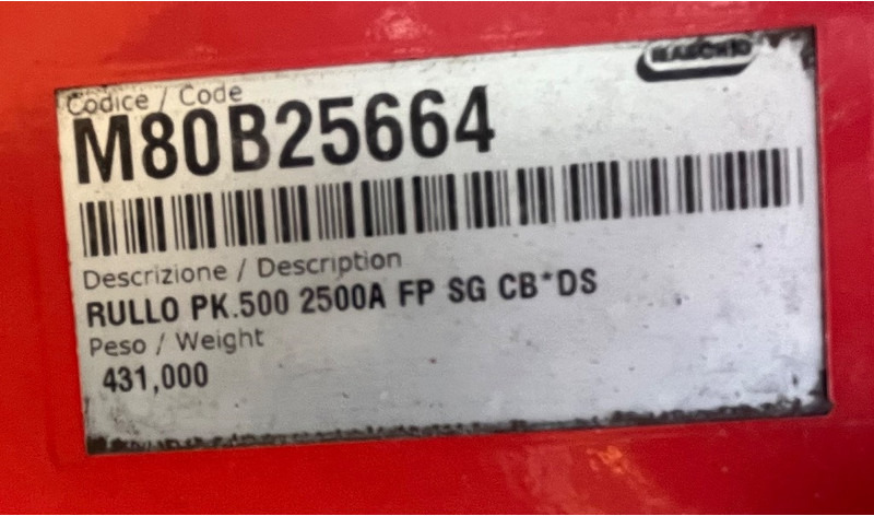 Maschio Rullo Packer 500 - Forgóborona: 5 kép. Maschio Rullo Packer 500 - Forgóborona: 5 kép.