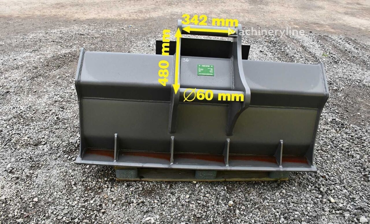 Balavto Excavator ditch cleaning / slope bucket 1600 mm S6 - Kanál: 2 kép. Balavto Excavator ditch cleaning / slope bucket 1600 mm S6 - Kanál: 2 kép.