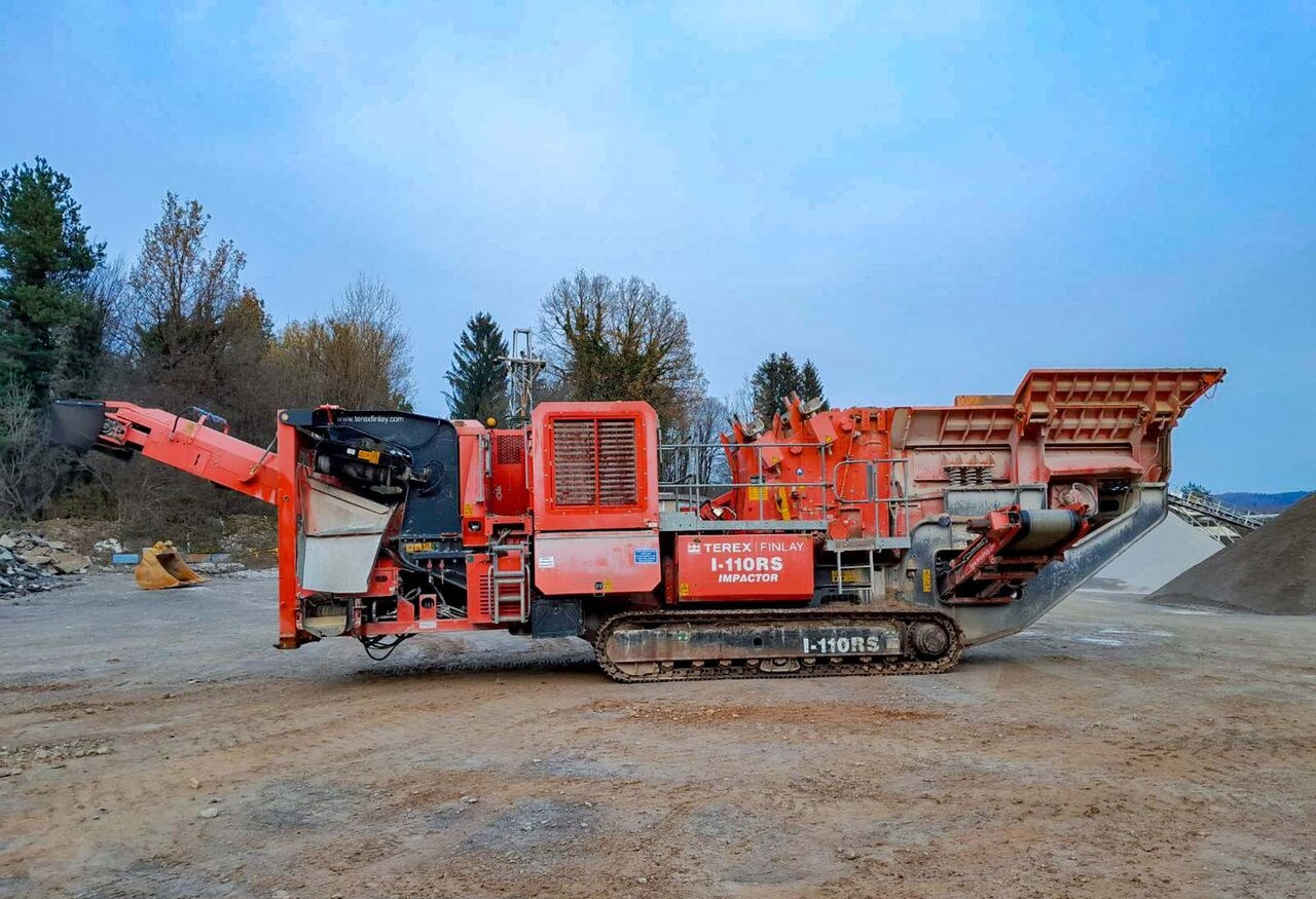 Terex-Finlay I-110 RS - Röpítő törő: 2 kép. Terex-Finlay I-110 RS - Röpítő törő: 2 kép.