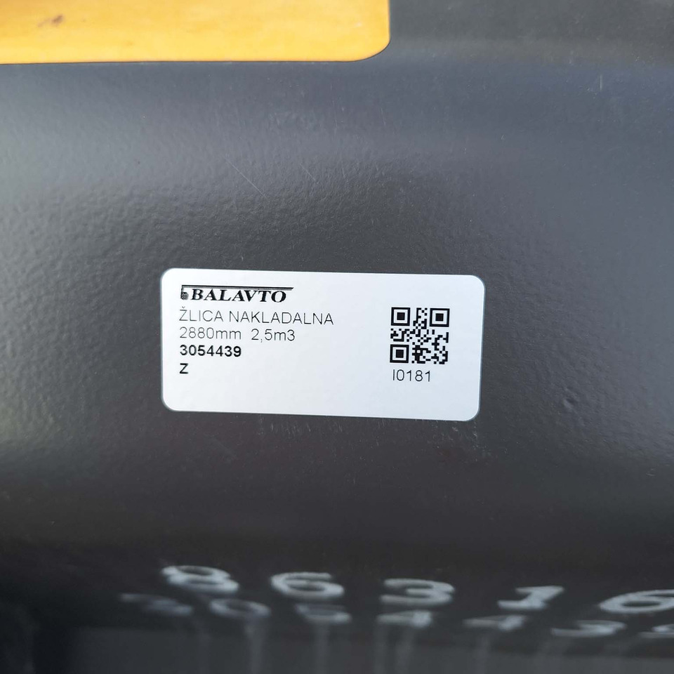 Új Rakodókanál - Gumikerekes homlokrakodó VOLVO 2880 mm for 18-22 ton wheel loaders: 8 kép.