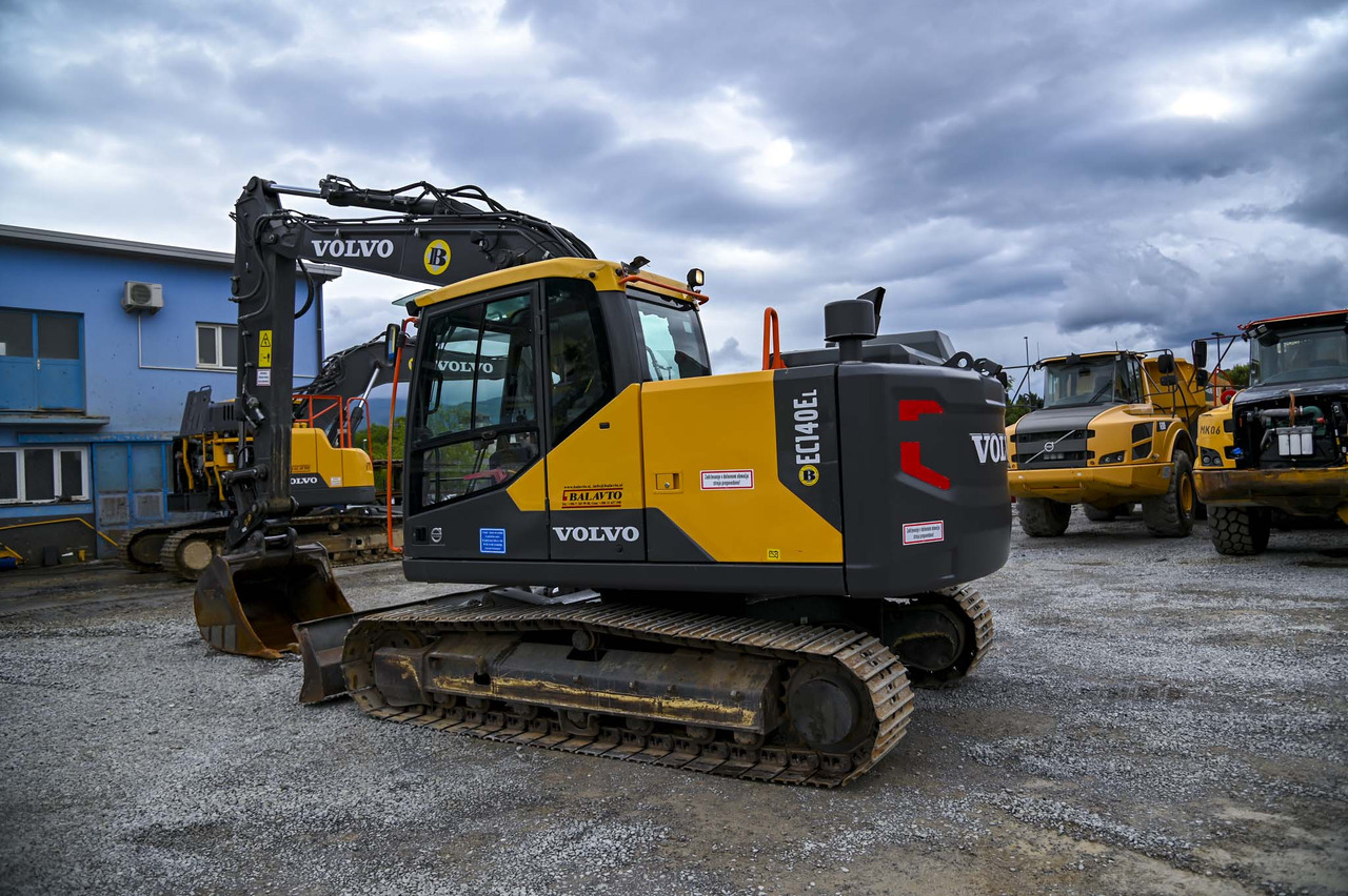 Volvo EC140E - Lánctalpas kotró: 3 kép. Volvo EC140E - Lánctalpas kotró: 3 kép.