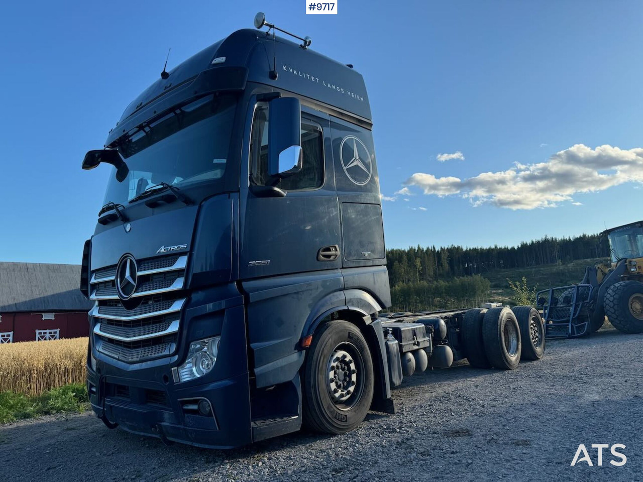 2014 Mercedes Actros 2551 Chassis. Rep object. - Alvaz teherautó: 1 kép. 2014 Mercedes Actros 2551 Chassis. Rep object. - Alvaz teherautó: 1 kép.