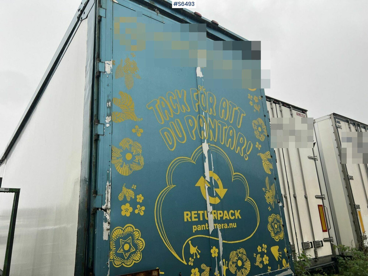 BOX TRAILER EKSJÖVAGNEN FS 18-20 - Pótkocsi dobozos: 2 kép. BOX TRAILER EKSJÖVAGNEN FS 18-20 - Pótkocsi dobozos: 2 kép.