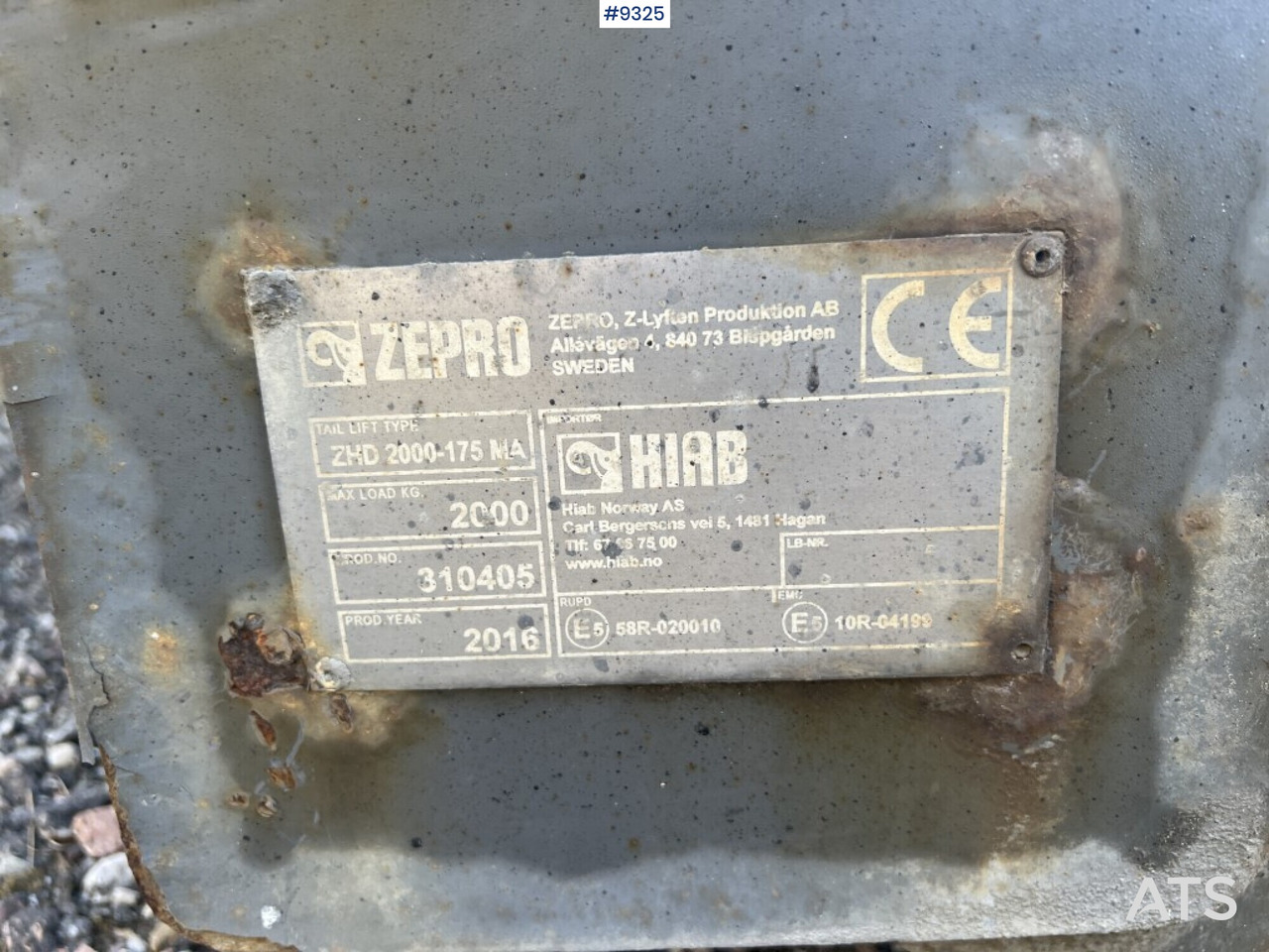 Bakgavellyft Zepro ZHD 2000-175 MA - Emelőhátfal: 5 kép. Bakgavellyft Zepro ZHD 2000-175 MA - Emelőhátfal: 5 kép.