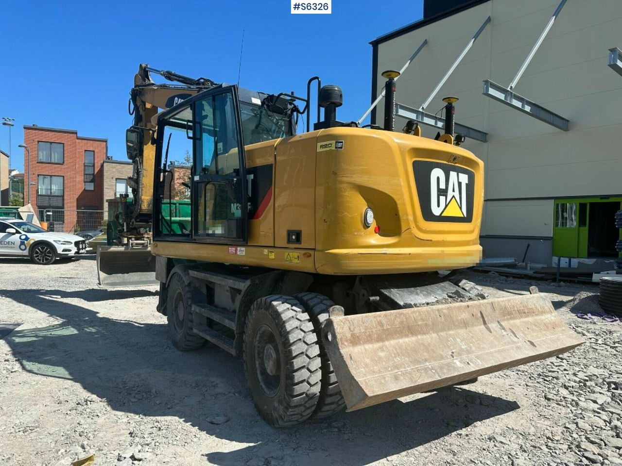 CAT M314F WITH ROTOR TILT, DIGGING SYSTEM, TOOLS AND TIPPER - Kotrógép: 3 kép. CAT M314F WITH ROTOR TILT, DIGGING SYSTEM, TOOLS AND TIPPER - Kotrógép: 3 kép.