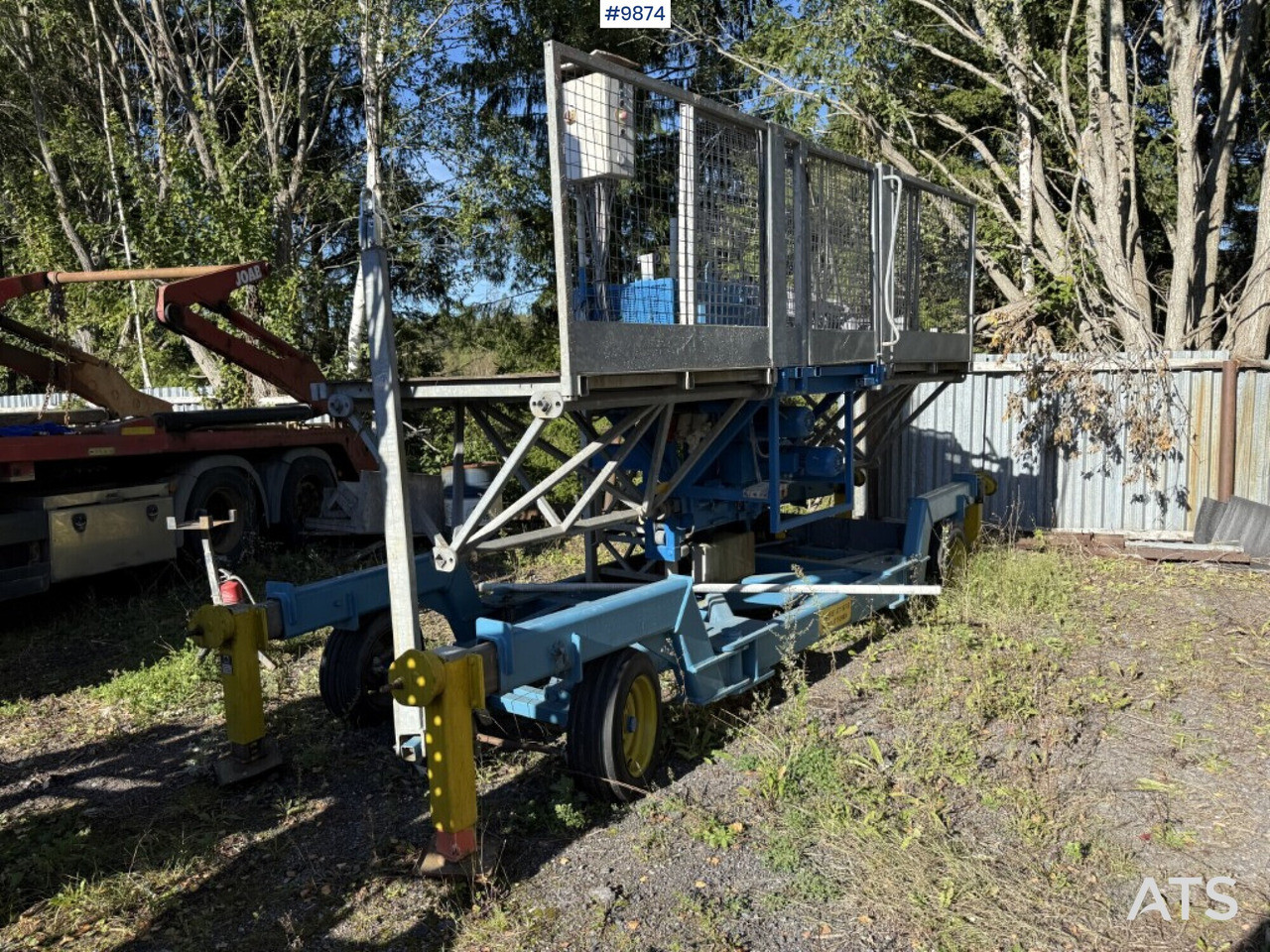 Climbing platform Hunnebeck MS - Építőipari berendezések: 2 kép. Climbing platform Hunnebeck MS - Építőipari berendezések: 2 kép.