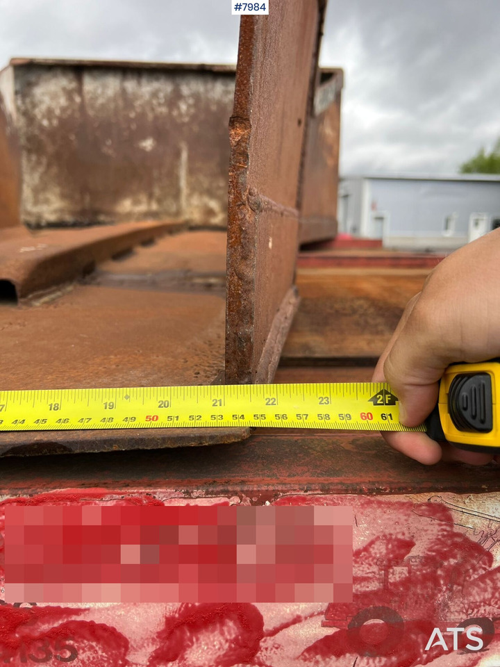 Kanál - Építőipari gépek Concrete bucket / Refill bucket - Stora BM: 9 kép.
