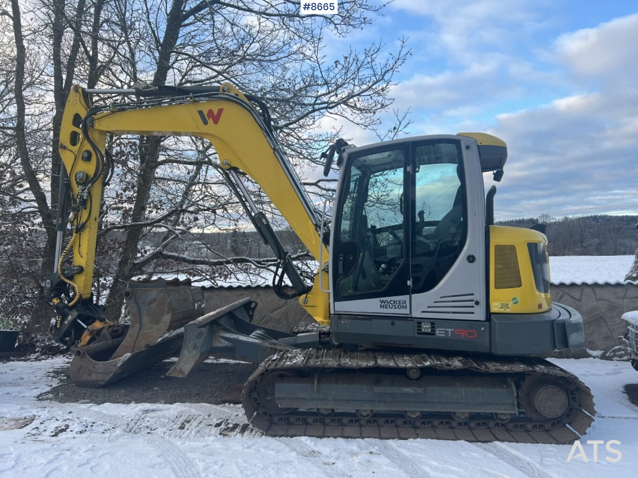 Kotrógép Crawler excavator - Wacker Neuson ET90: 8 kép.