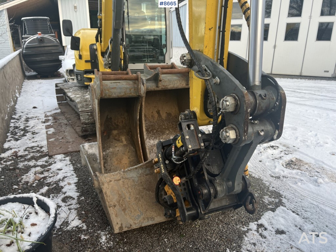 Kotrógép Crawler excavator - Wacker Neuson ET90: 9 kép.