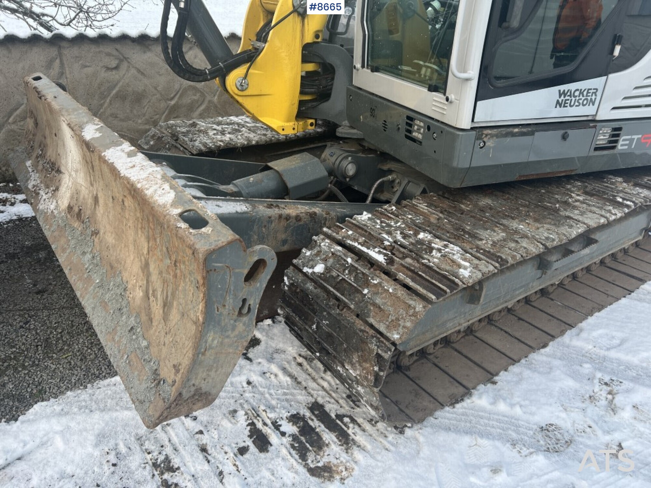 Kotrógép Crawler excavator - Wacker Neuson ET90: 13 kép.