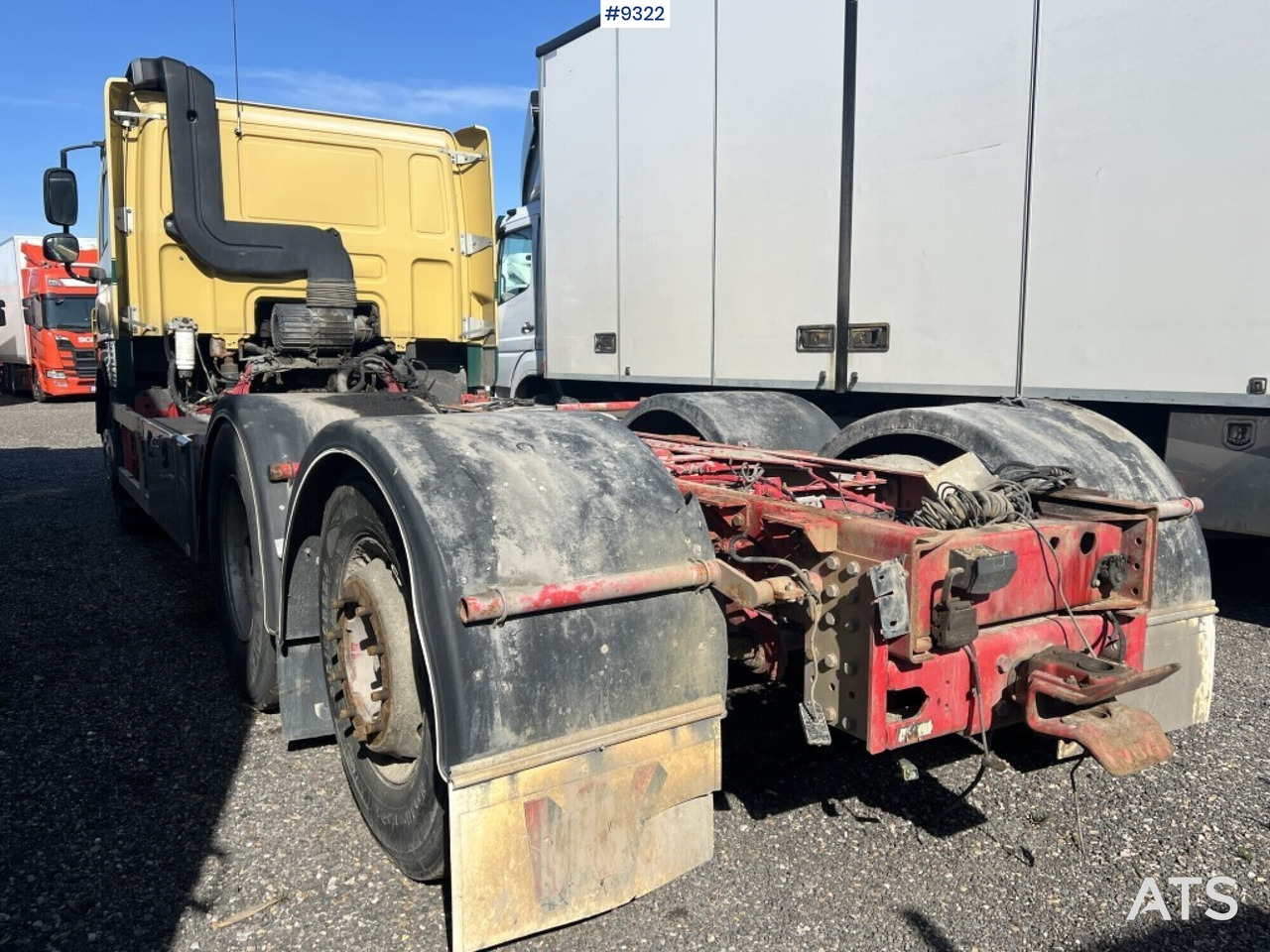 DAF FAN 85410T - Alvaz teherautó: 3 kép. DAF FAN 85410T - Alvaz teherautó: 3 kép.