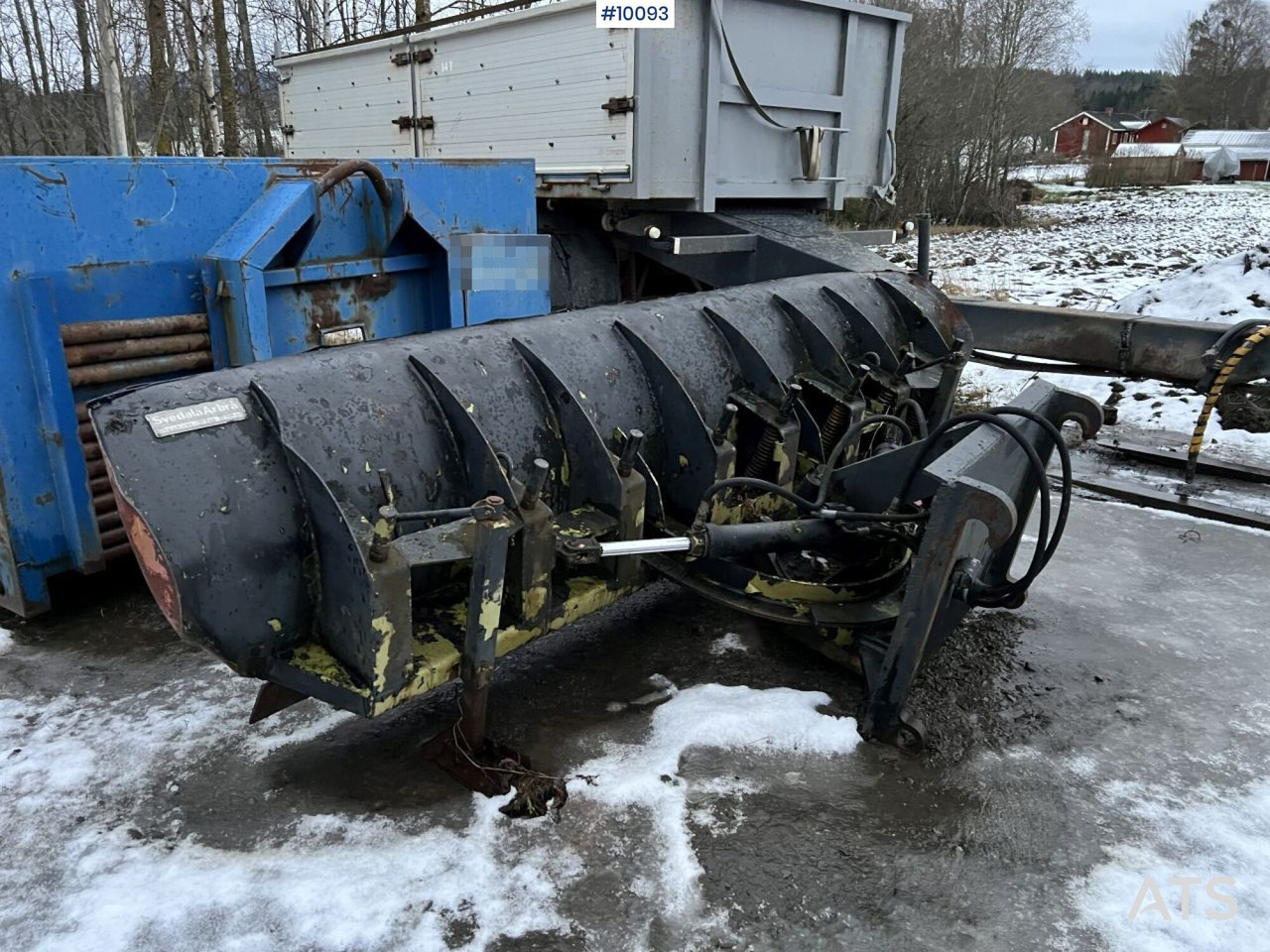 Diagonal plowblade Svedala Arbrå 3200 mm - Hóeke: 4 kép. Diagonal plowblade Svedala Arbrå 3200 mm - Hóeke: 4 kép.