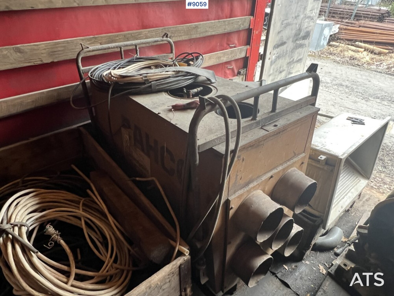 Diesel heater Bacho - Építőipari fűtőelem: 3 kép. Diesel heater Bacho - Építőipari fűtőelem: 3 kép.