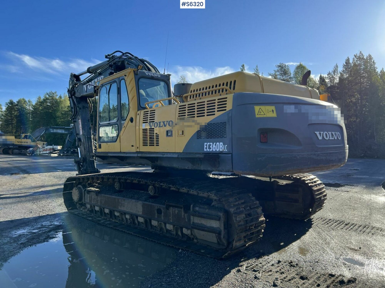 EXCAVATOR VOLVO EC360 BLC, See video - Kotrógép: 2 kép. EXCAVATOR VOLVO EC360 BLC, See video - Kotrógép: 2 kép.